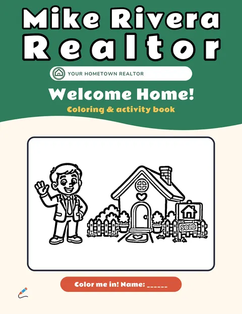 Custom Coloring Books for Businesses | Sharpened Crayon
